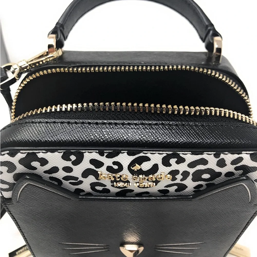 Kate Spade Cat crossbody Purse. Perfect condition, used once or twice. - Picture 13 of 14